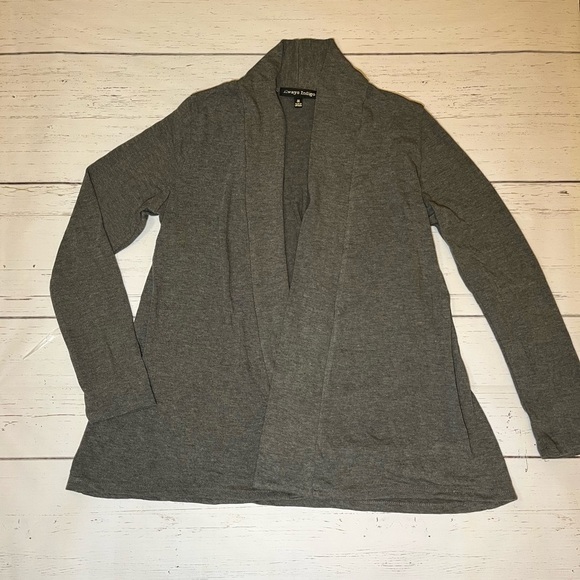 𝅺GRAY Cardigan by Always Indigo - Picture 3 of 12